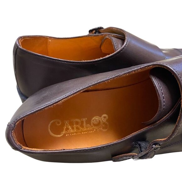 CARLOS by CARLOS SANTANA Passion Double Monk-Strap Oxfords BROWN Sz 11.5 main image 8